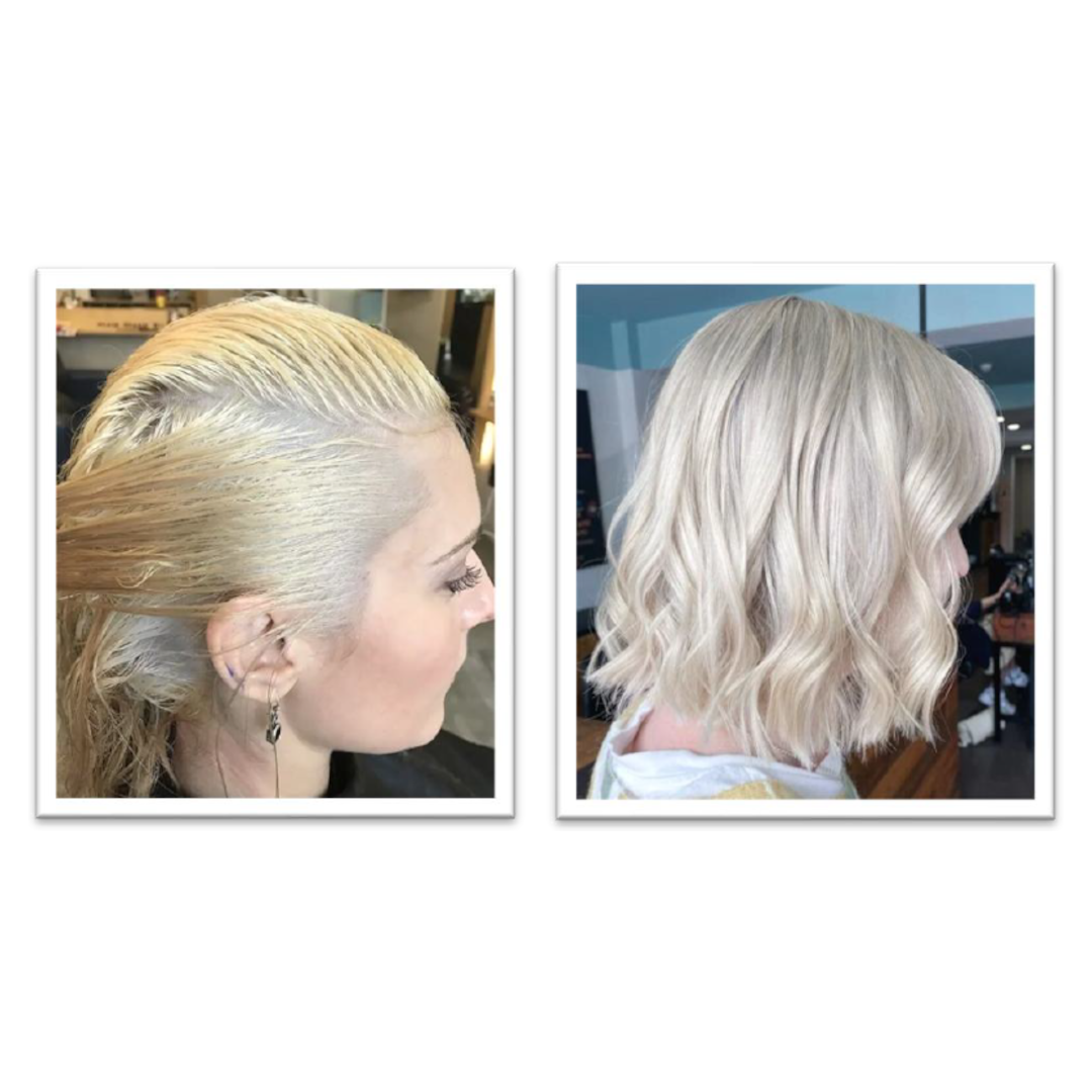FULL BLEACH + TONING MET MILK_SHAKE KLEURING - 01/12/2025