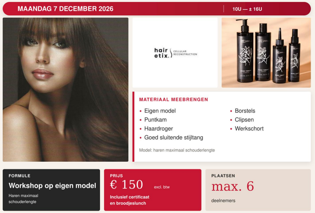 Hairetix door Sylviane Desmet - 7/12/2026