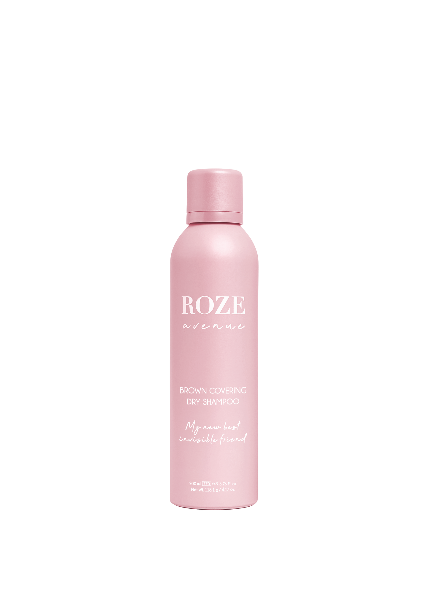 Bruin dekkende droogshampoo 150ml