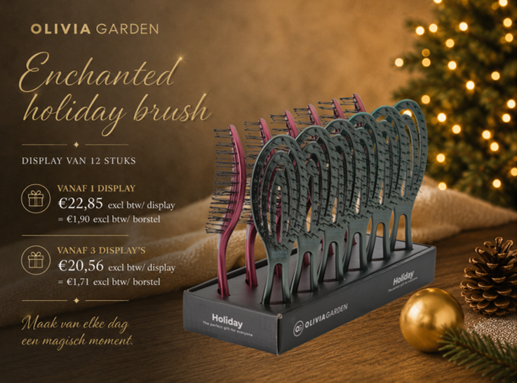 GESCHENK - Display OLIVIA GARDEN Enchanted Holiday (12st)