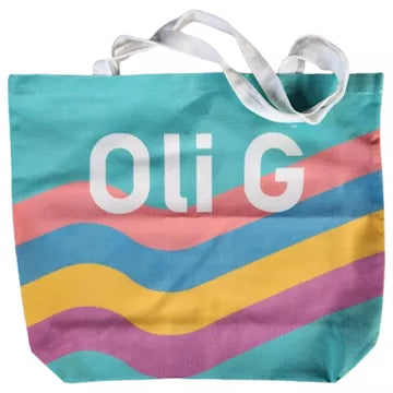OLI G - Sunset Color Canvas Tas