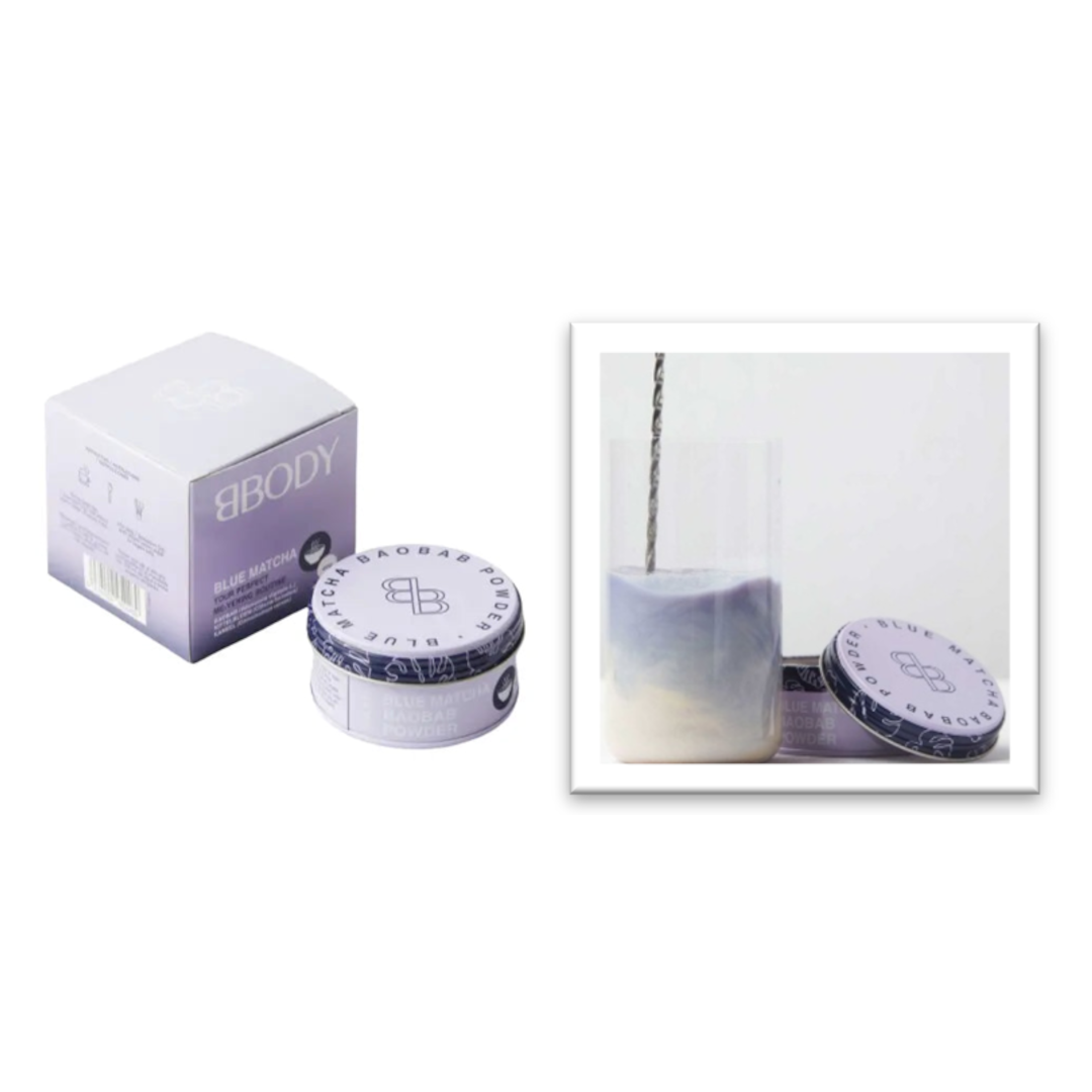 Nieuw: BBODY - 100% BLUE MATCHA - 40G
