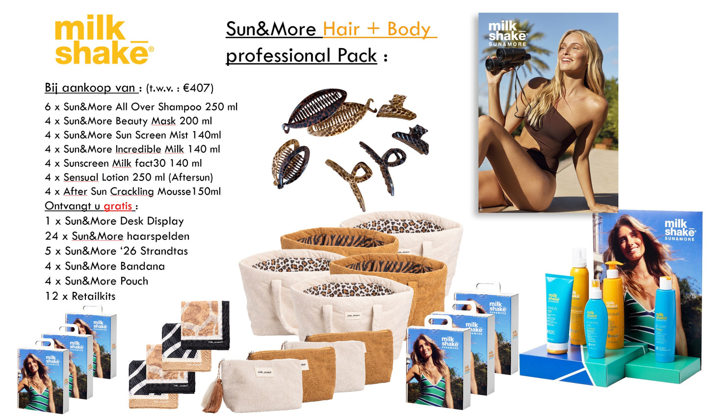 Hair + Body Professional Pack