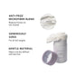 MOHI Microfiber Hair Towel White