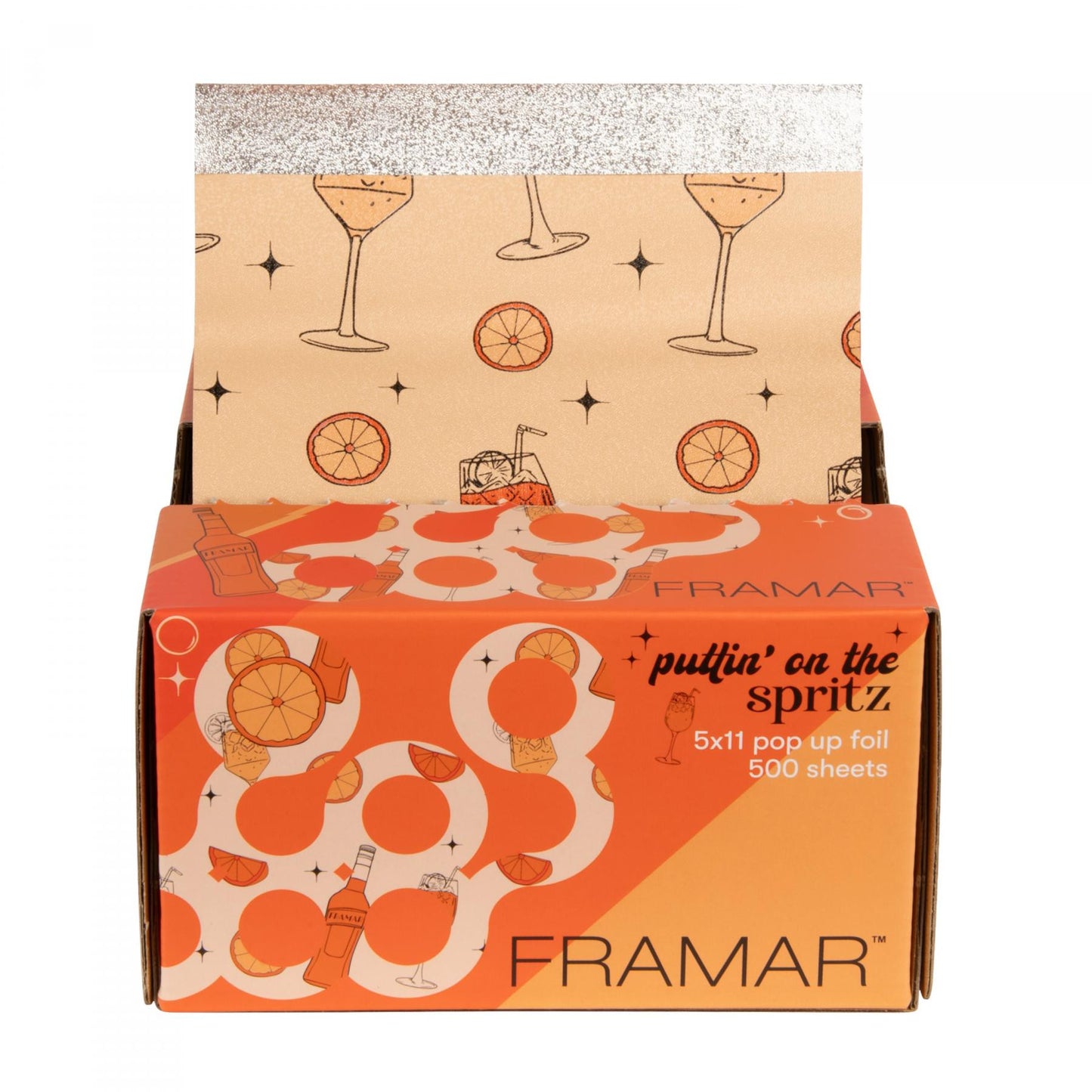 Aluminium Folie Pop Up - gekleurd met print (reliëf)
