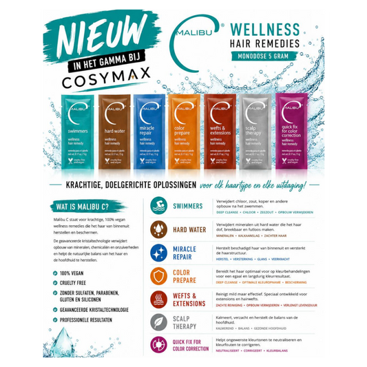 Nieuw: Malibu C Wellness hair remedies