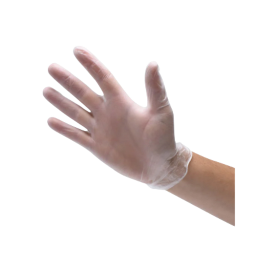 Handschoenen Doorschijnend Large - 5 + 5 GRATIS