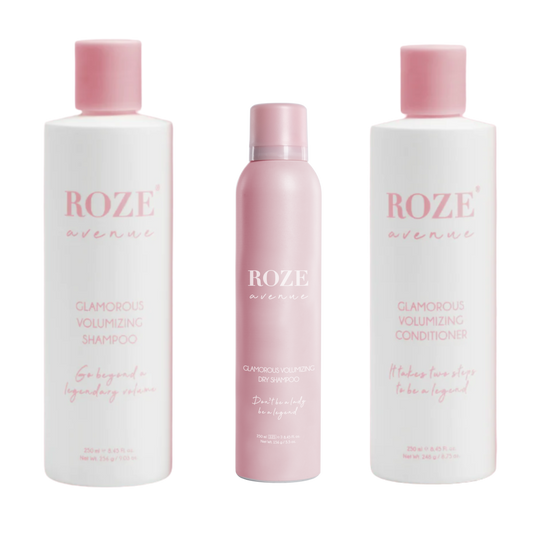 Glamorous Volumizing Mega Trio Shampoo-Conditioner-Droogshampoo