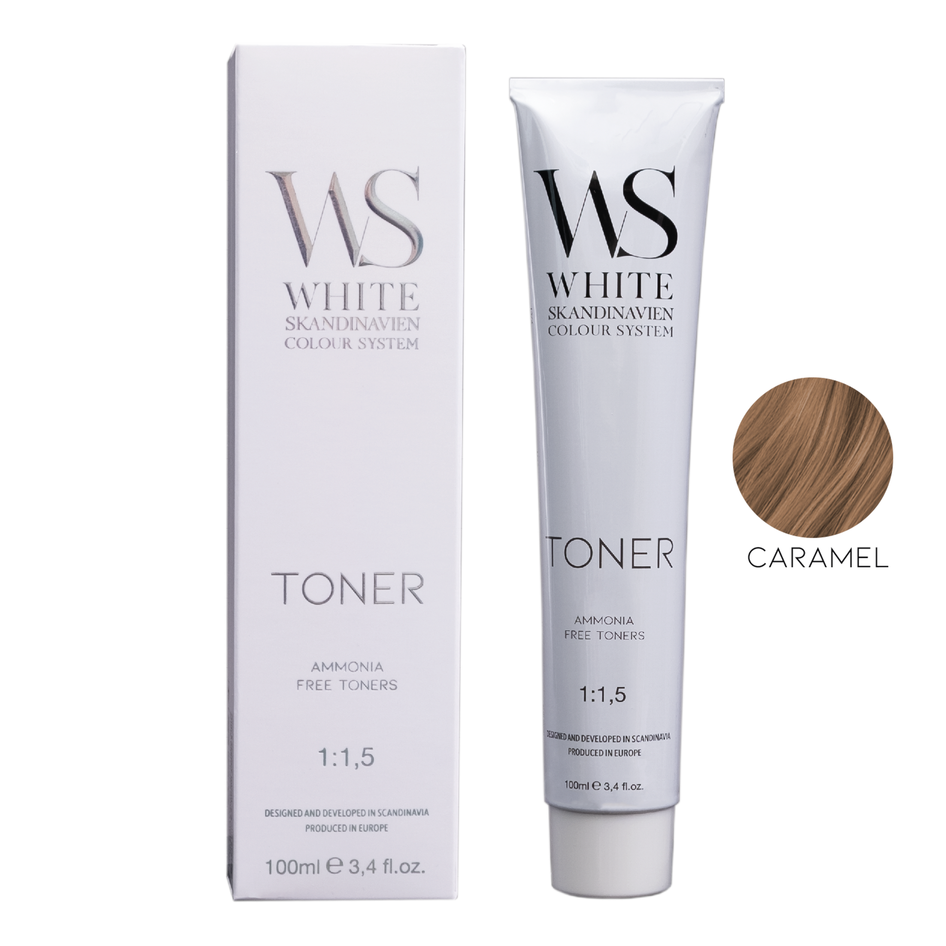 White Scandinavien Toner - Caramel