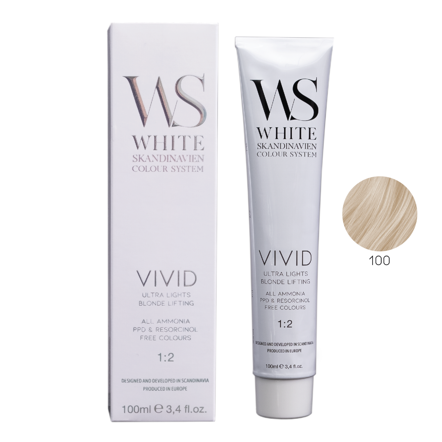 White Scandinavien 100 - Superlightener Natural